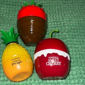 Kimberly's Fruit-Themed fragrance all 3